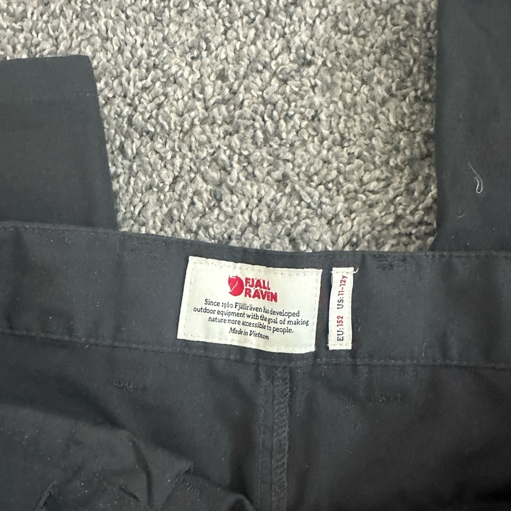 Fjallraven Kids Trousers US 11-12 YR EU 152